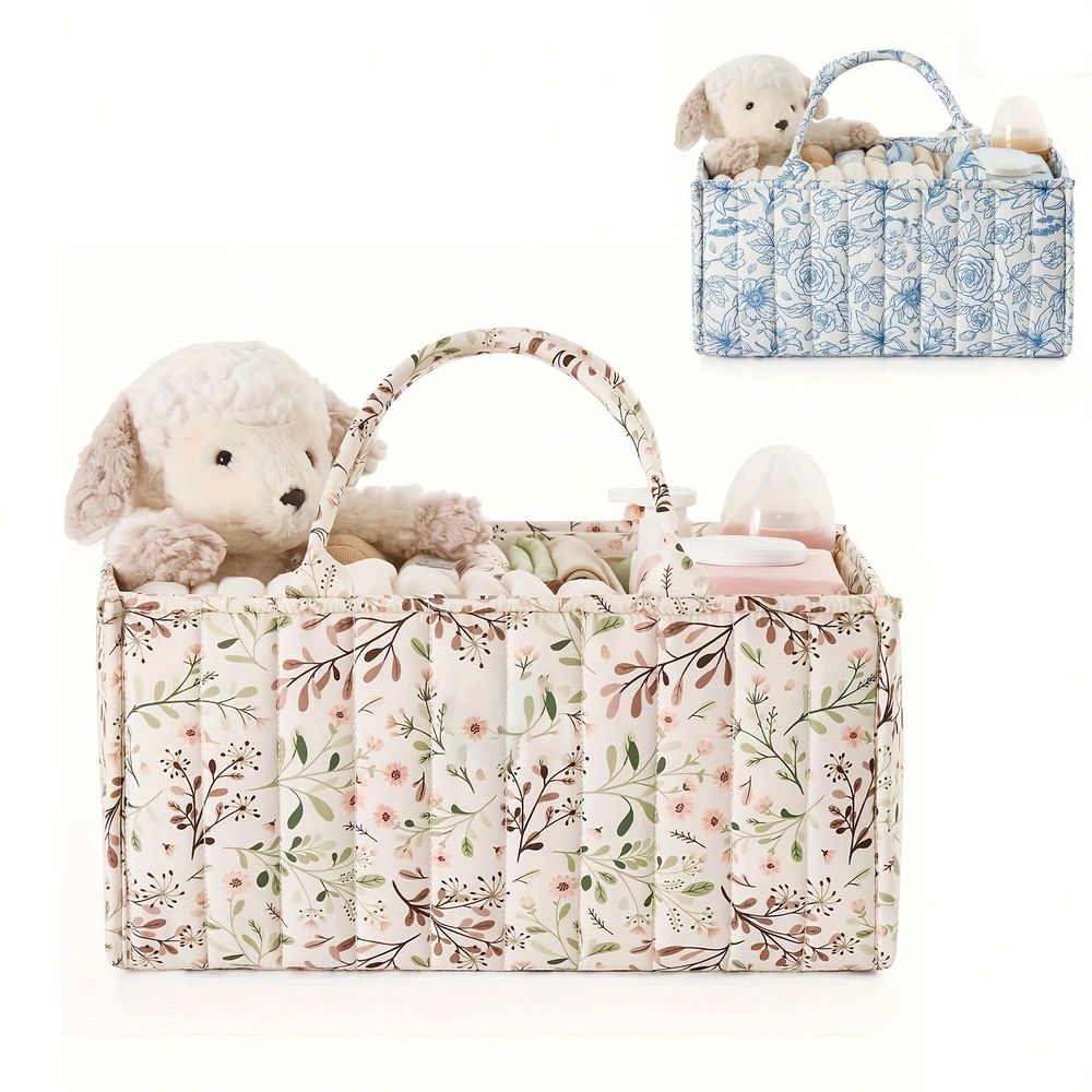 Baby Nursery Must Haves - Diaper Caddy Organizer, Stylish Nursery Storage