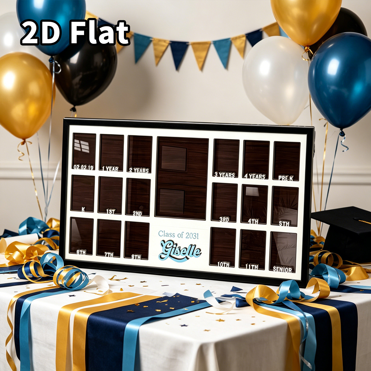 Baby Nursery Diy - 1Pc Custom Grade Photo Frame Wooden