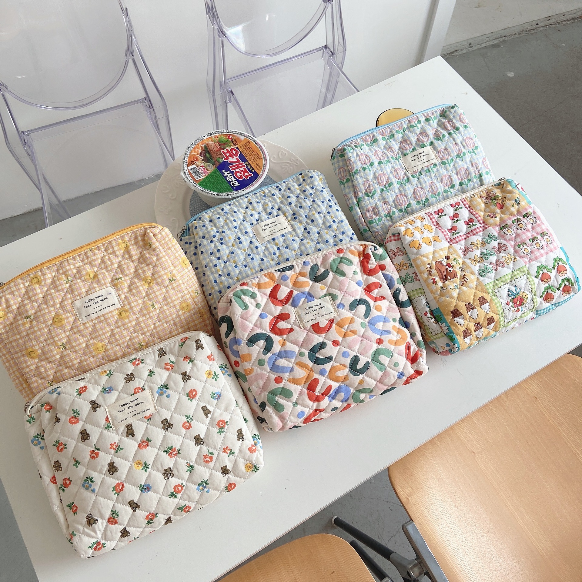 Baby Nursery Organizer - Baby Diaper Bag Cartoon Print Nappy