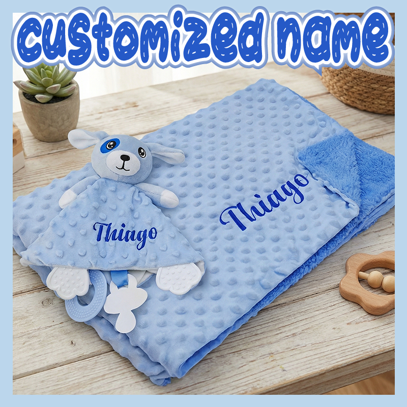 Baby Nursery Themes - Custom Baby Name 100% Cotton Animal-Themed