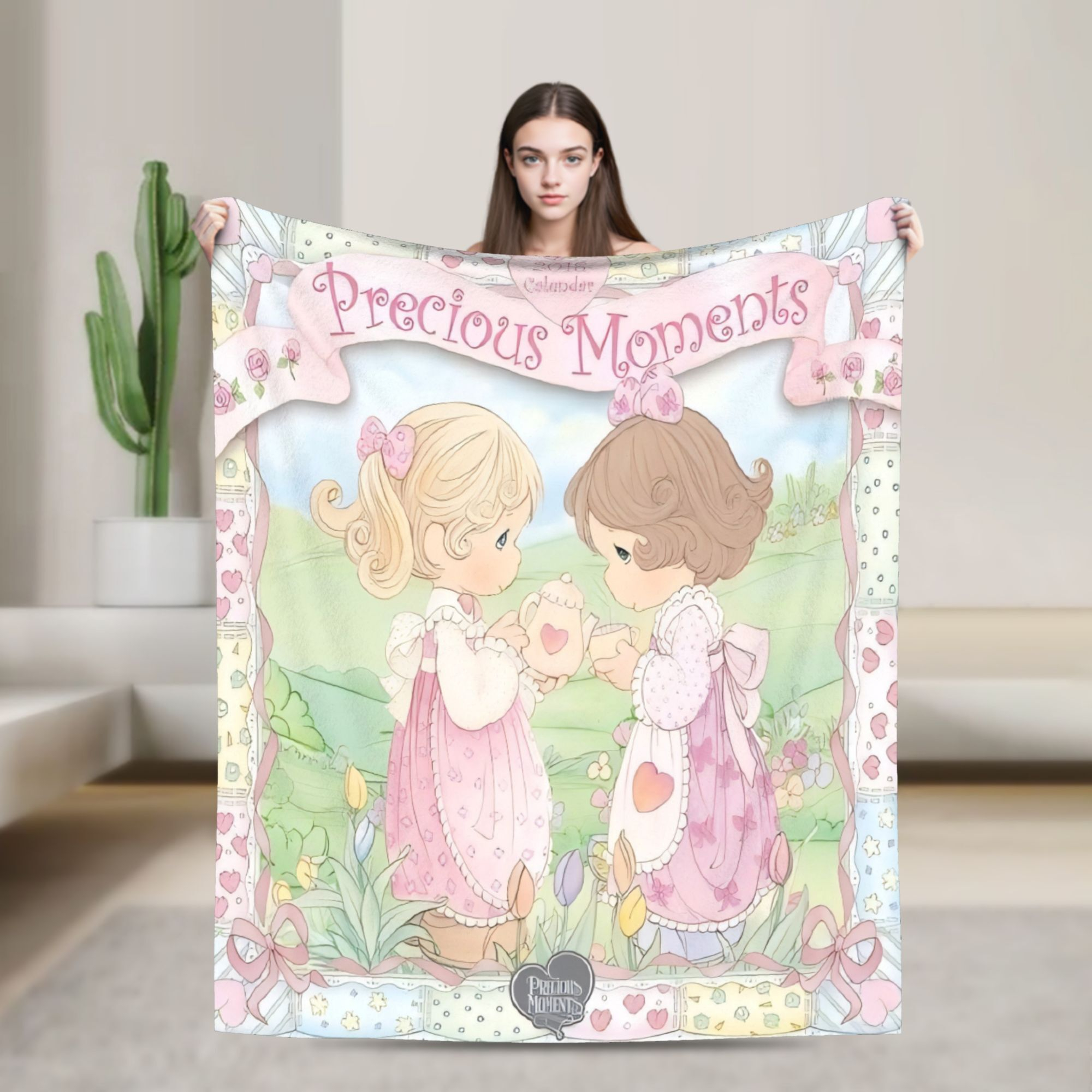 Baby Nursery Hospital - VIKAMA Vintage Precious Moment Doll Fleece