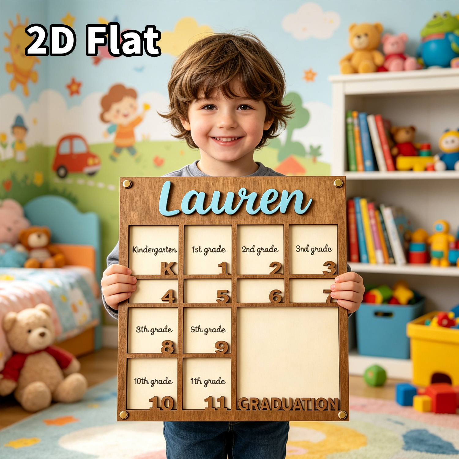 Baby Nursery Diy - 1Pc Custom Grade Photo Frame Wooden
