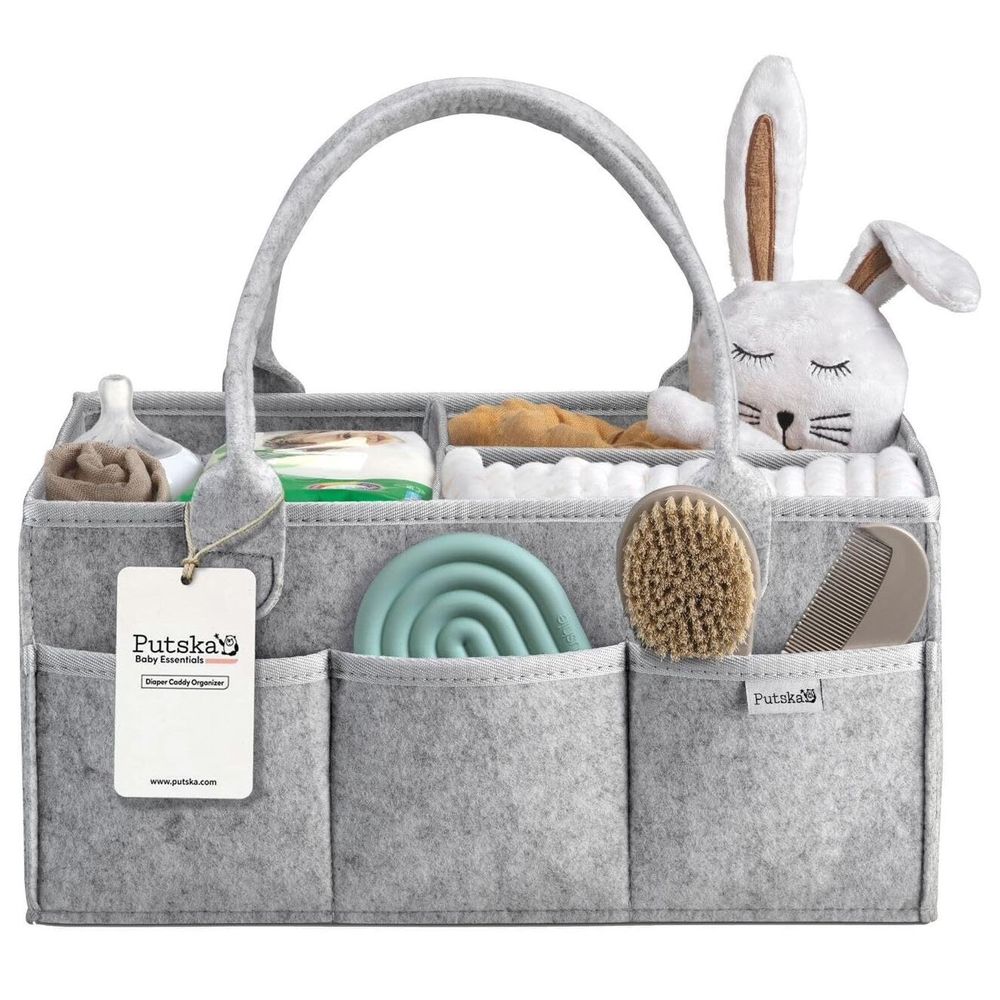 Baby Nursery Must Haves - Baby Diaper Caddy Organizer - Nursery