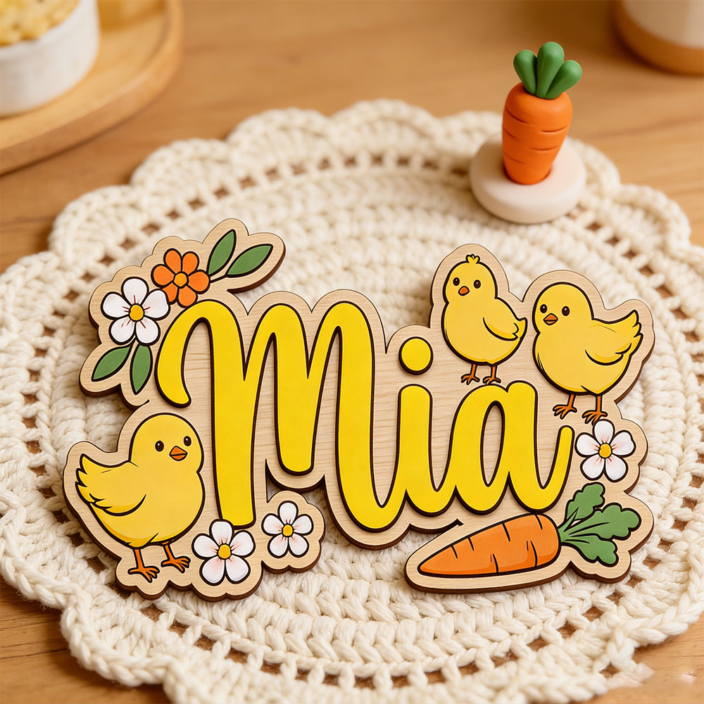 Baby Nursery Themes - Chick Carrot Flower Farm Themed Custom