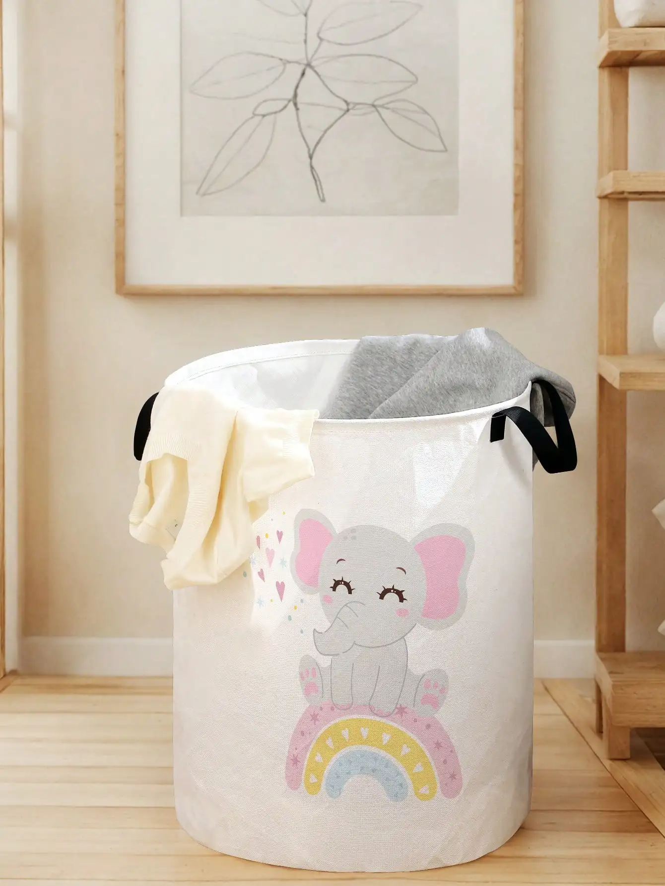 Baby Nursery Elephant - 1pc Cute Elephant Pattern Foldable Large