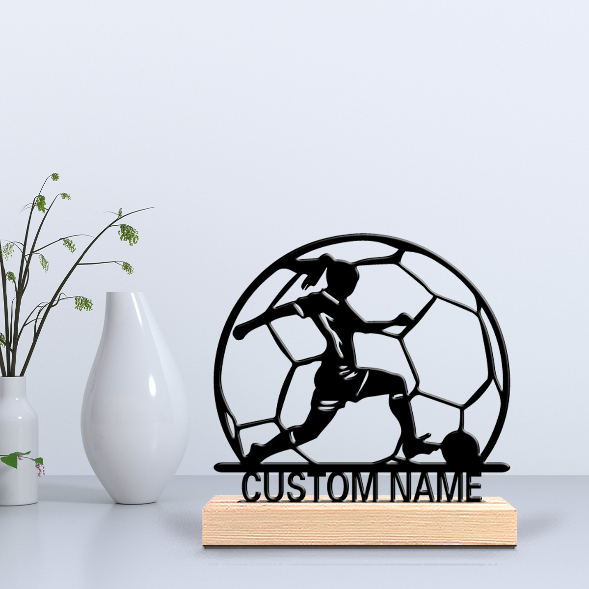 Baby Nursery Themes - 1pc Cute Personalized Custom football Hanging