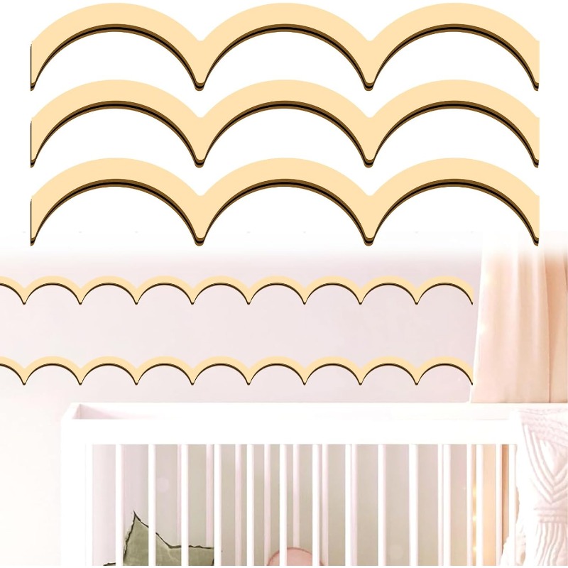 36Pcs Unfinished Wood Trim Mol – обзор и цена Baby Nursery Diy