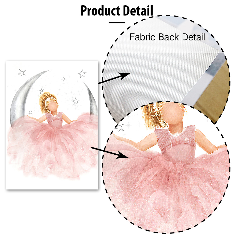Pink Angel Girl Sun Moon Cloud – обзор и цена Baby Nursery Pink