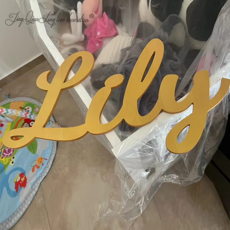 Custom wood name sign nursery  – обзор и цена Baby Nursery Name Letters
