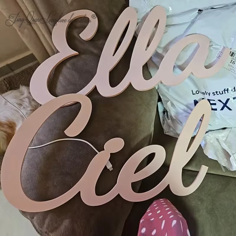 Custom wood name sign nursery  – обзор и цена Baby Nursery Name Letters