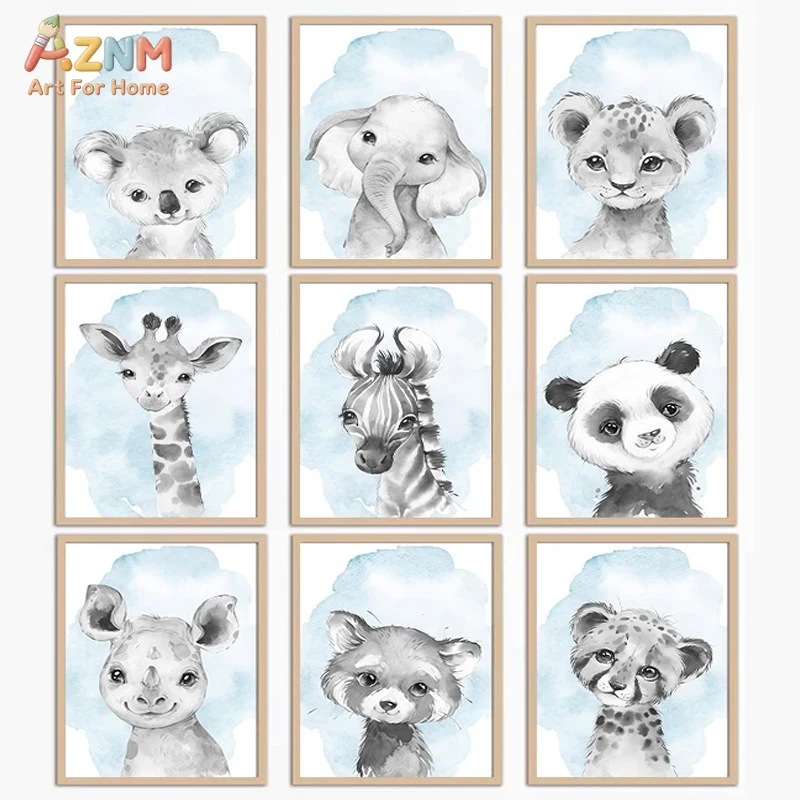 Baby Wild Animal Room Decorati – обзор и цена Baby Nursery Elephant