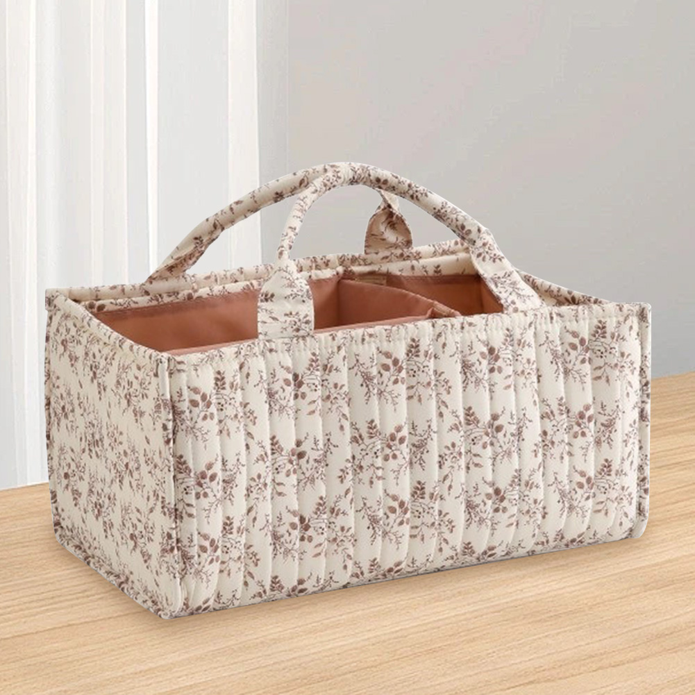 Floral Nursery Storage Basket  – обзор и цена Baby Nursery Shelves
