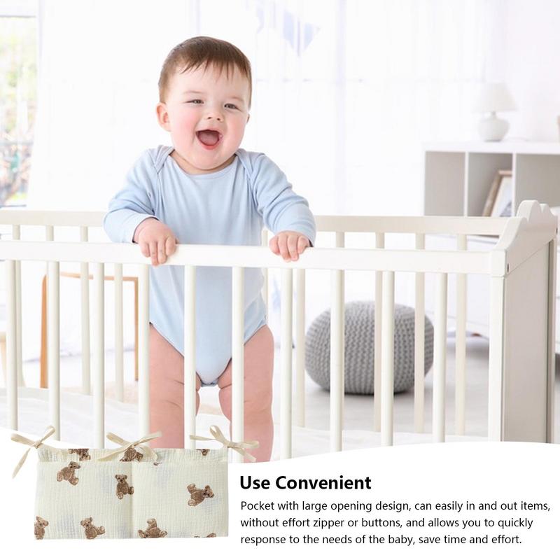 Baby Crib Organizer Cot Caddy  – обзор и цена Baby Nursery Organizer