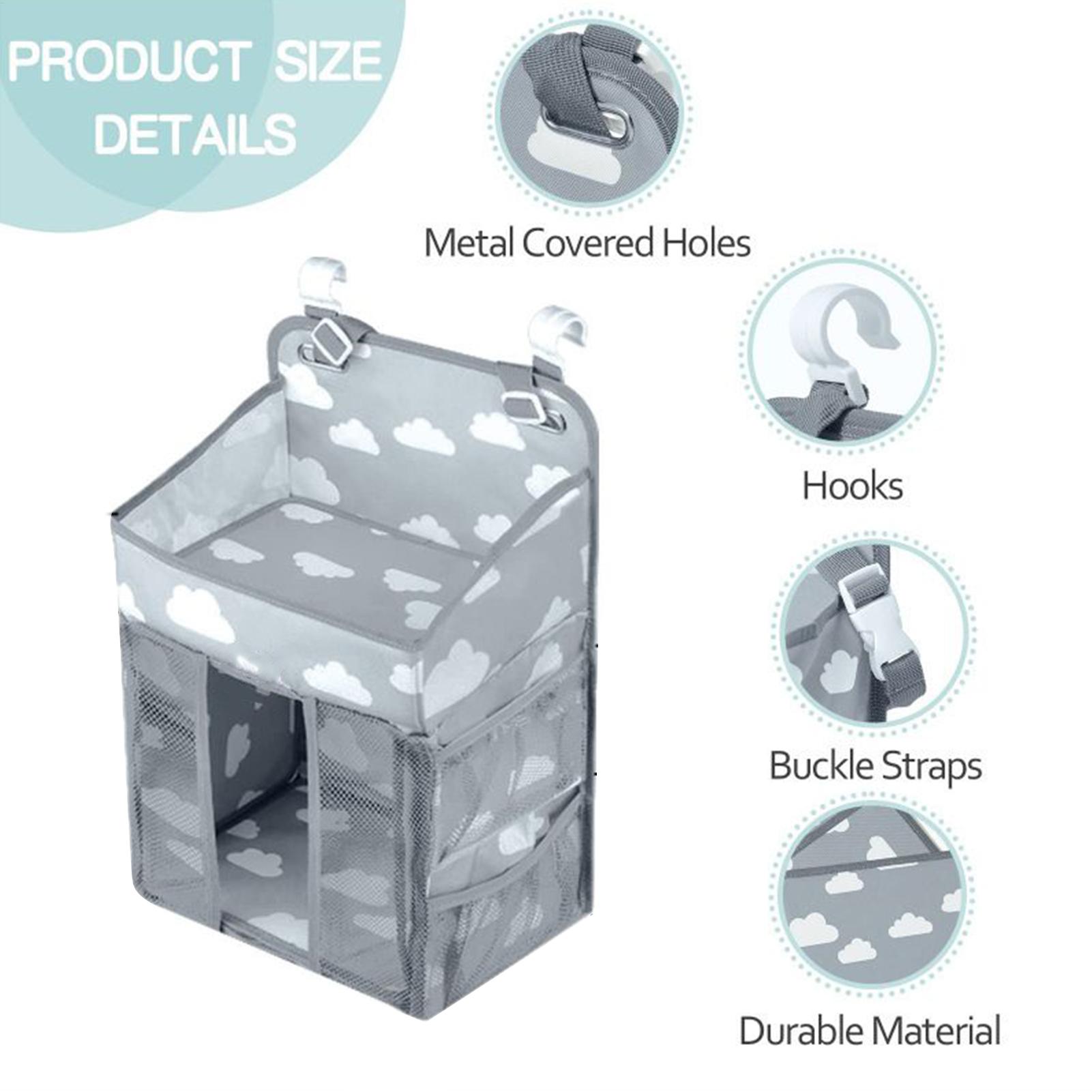 Crib Diaper Organizer Waterpro – обзор и цена Baby Nursery Organizer