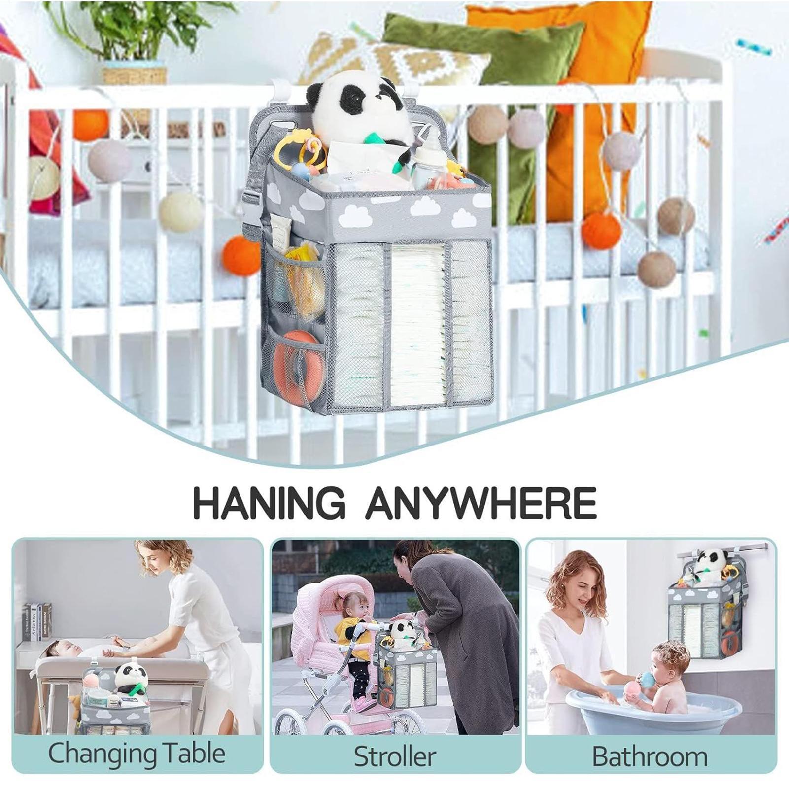 Crib Diaper Organizer Waterpro – обзор и цена Baby Nursery Organizer