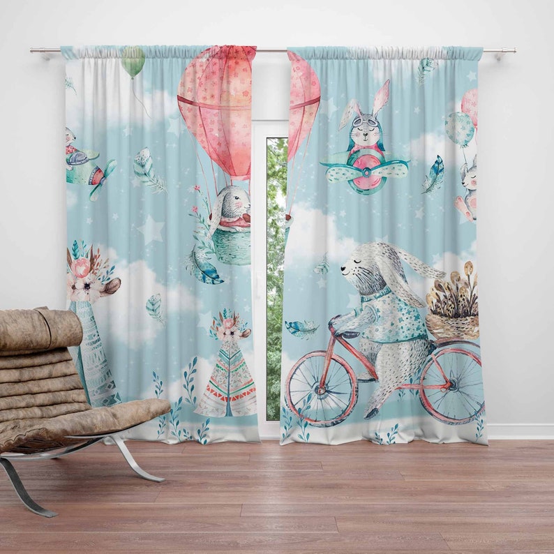 Little Bunny Nursery Curtain K – обзор и цена Baby Nursery Youtube