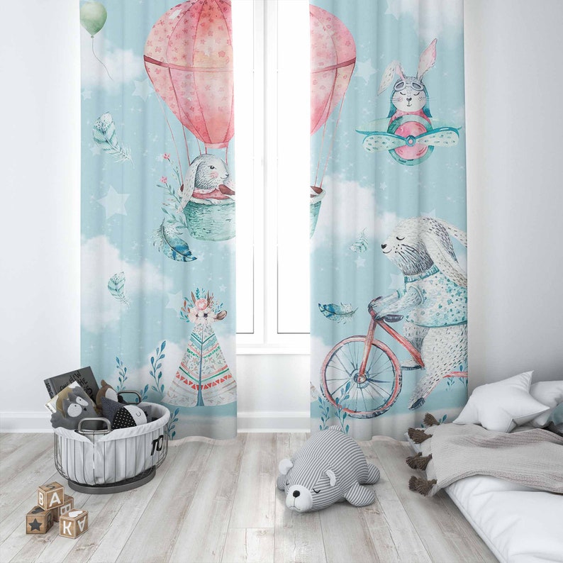 Little Bunny Nursery Curtain K – обзор и цена Baby Nursery Youtube