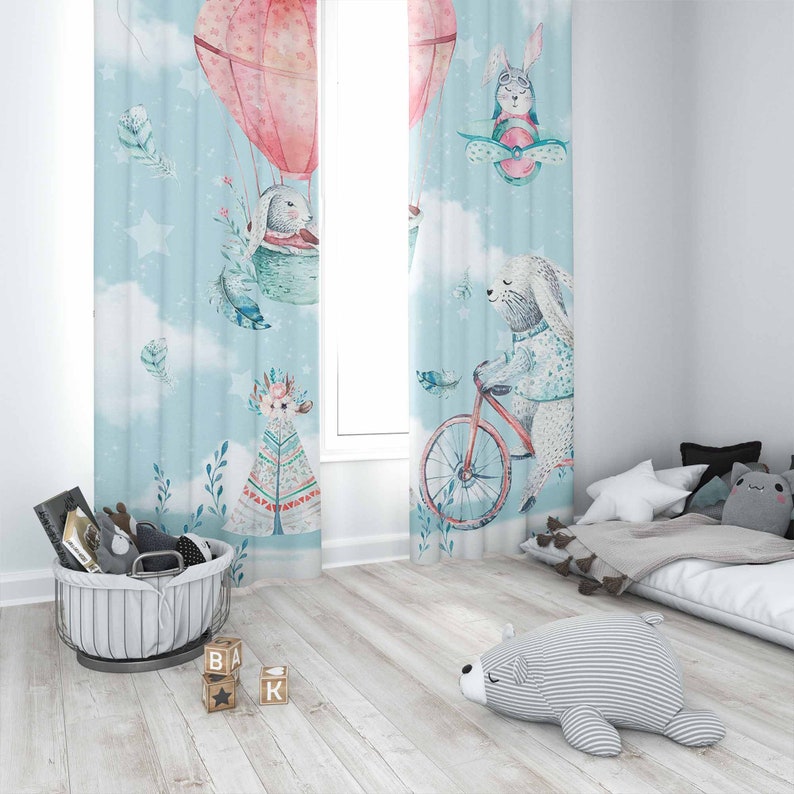 Little Bunny Nursery Curtain K – обзор и цена Baby Nursery Youtube