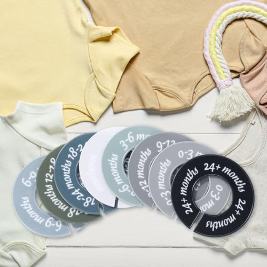 8 Pcs Baby Closet Dividers, Gi – обзор и цена Baby Nursery Organizer