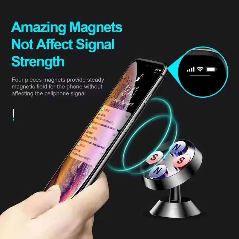 Magnetic Car Phone Holder Magn – обзор и цена Mobile Hanger Arm