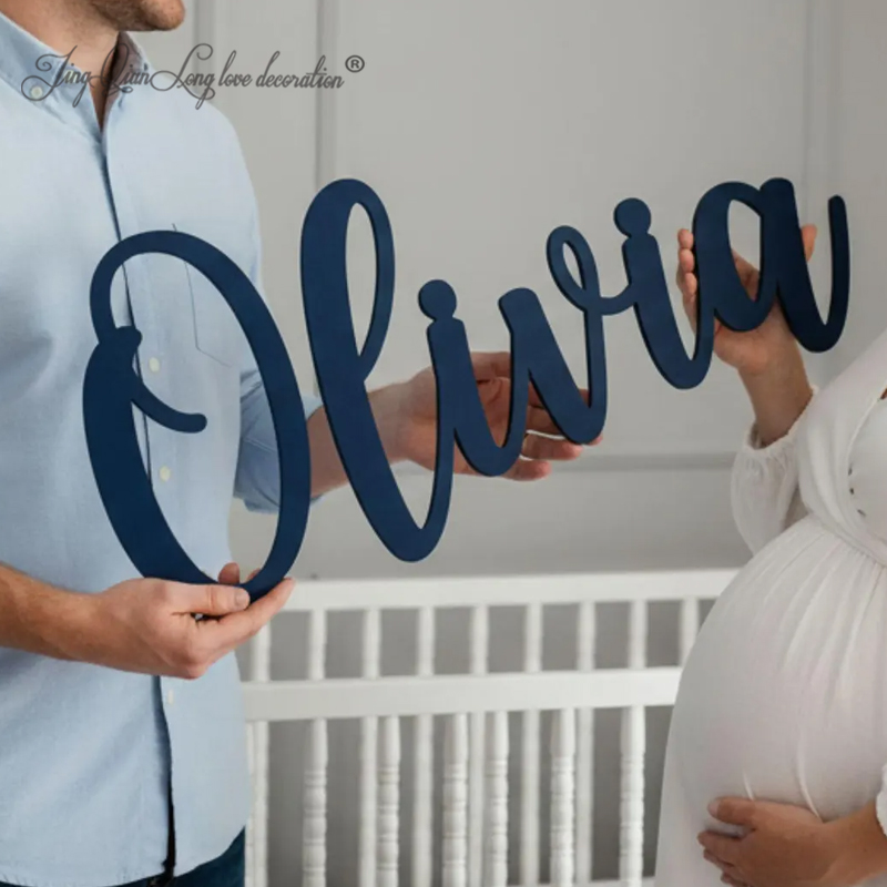 Custom Wooden Name Sign Baby N – обзор и цена Baby Nursery Name Letters