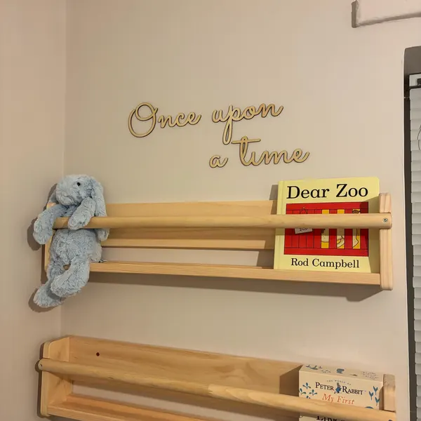 Once Upon A Time Wall Sign. Wo – обзор и цена Baby Nursery Diy