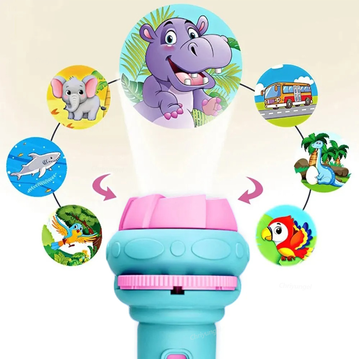 Kids Projector Torch with 10 S – обзор и цена Night Light Projector Stars