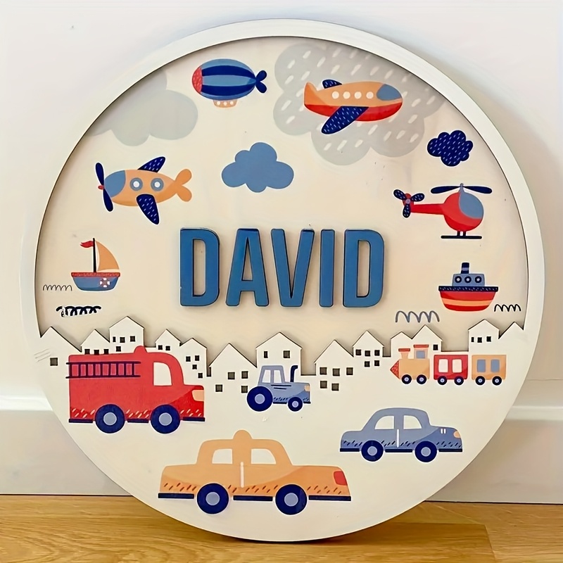 Custom Transportation Wooden N – обзор и цена Baby Nursery Themes