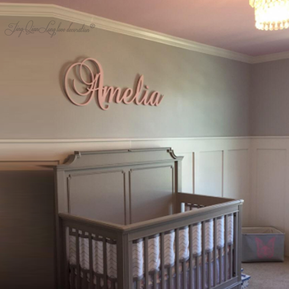 Custom Personalized Wooden Nam – обзор и цена Baby Nursery Name Letters