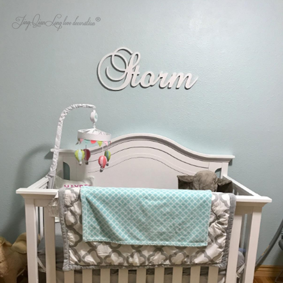Custom Personalized Wooden Nam – обзор и цена Baby Nursery Name Letters