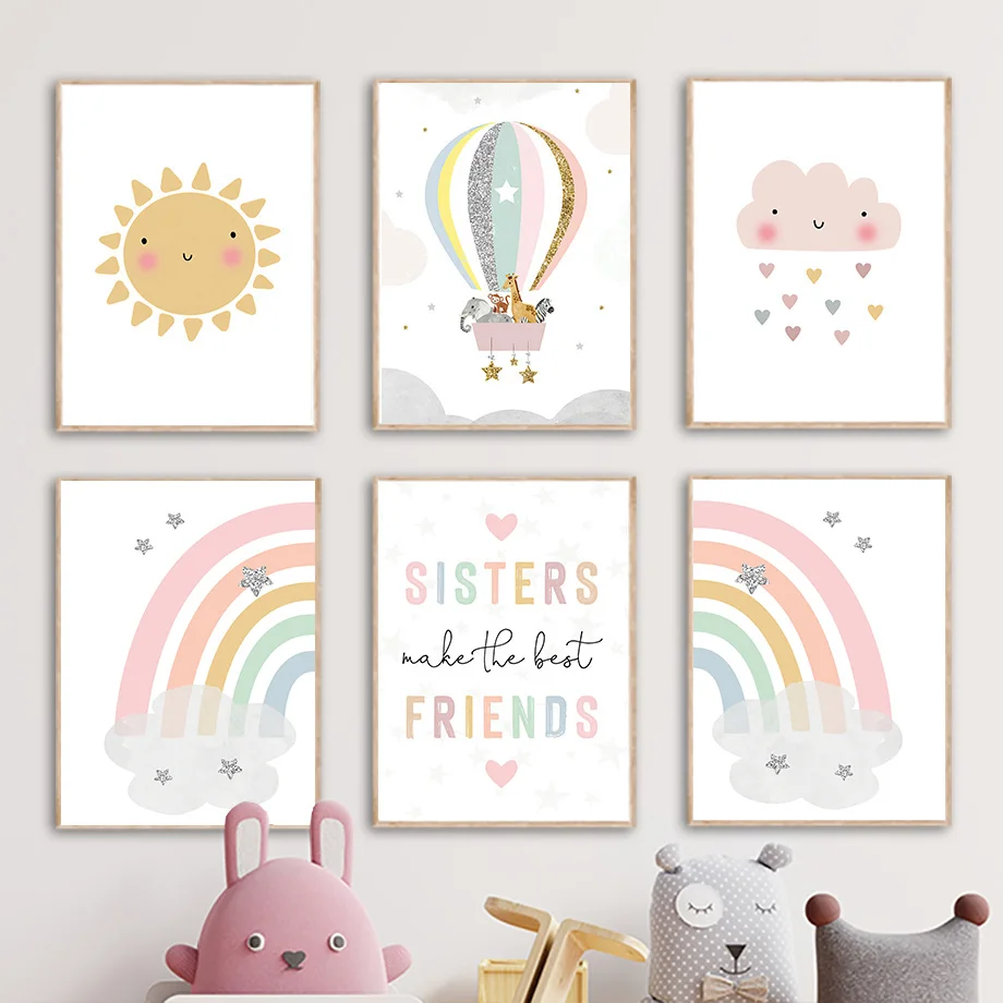 Giraffe Elephant Hot Balloon S – обзор и цена Baby Nursery Pictures