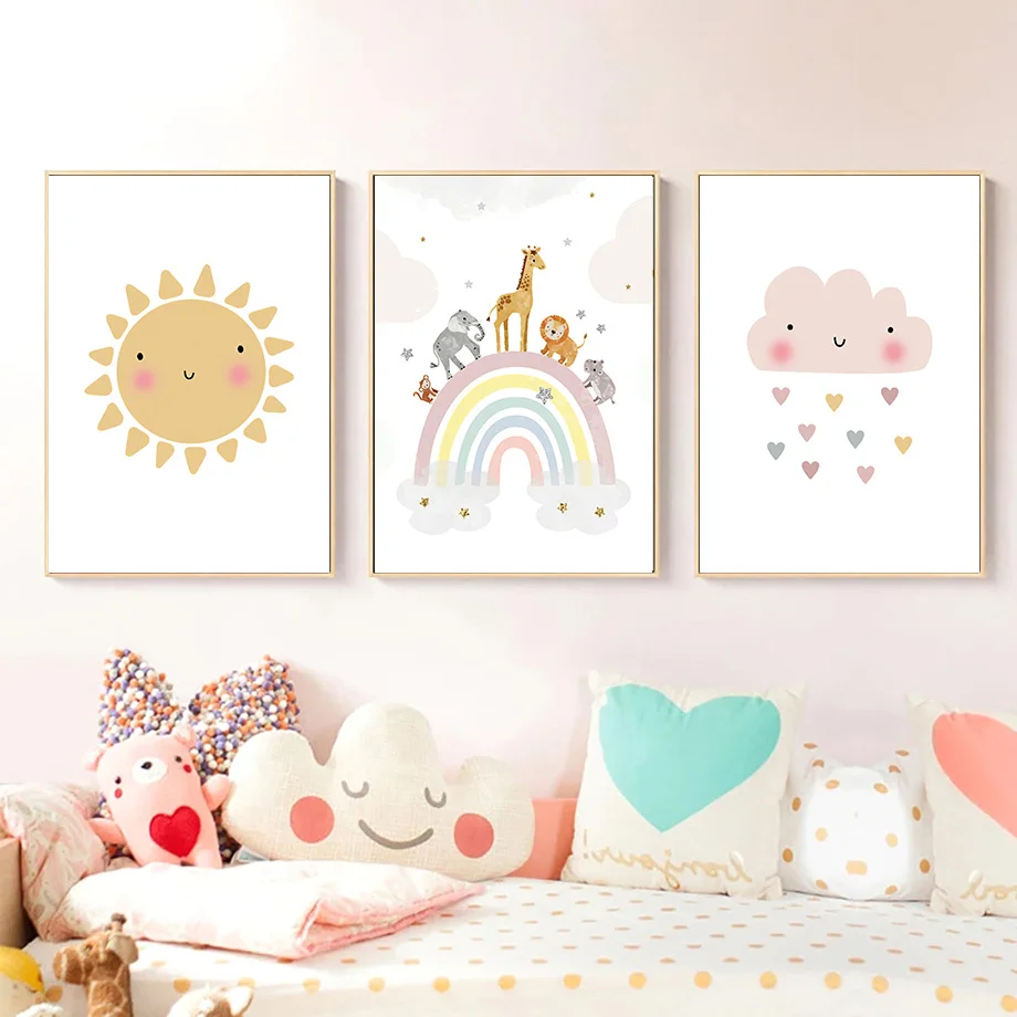 Giraffe Elephant Hot Balloon S – обзор и цена Baby Nursery Pictures