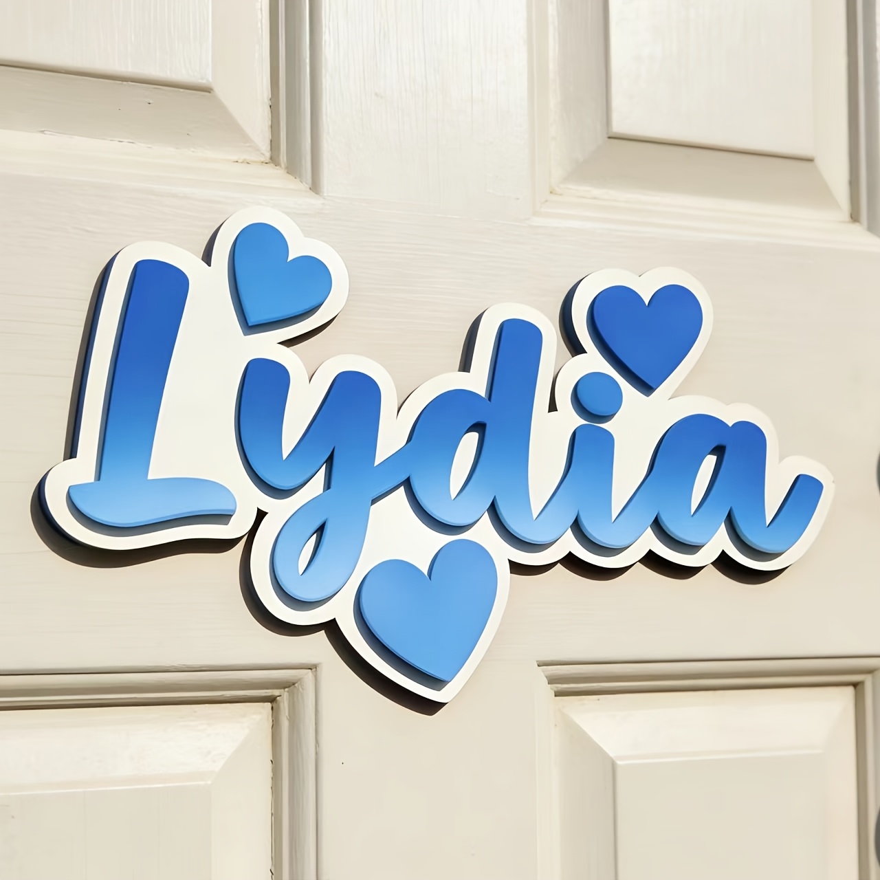 Personalized Gradient Heart Na – обзор и цена Baby Nursery Pink