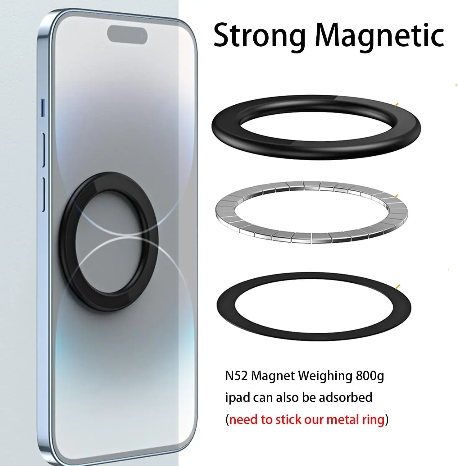 For MagSafe Magnetic Ring Hold – обзор и цена Mobile Hanger Arm