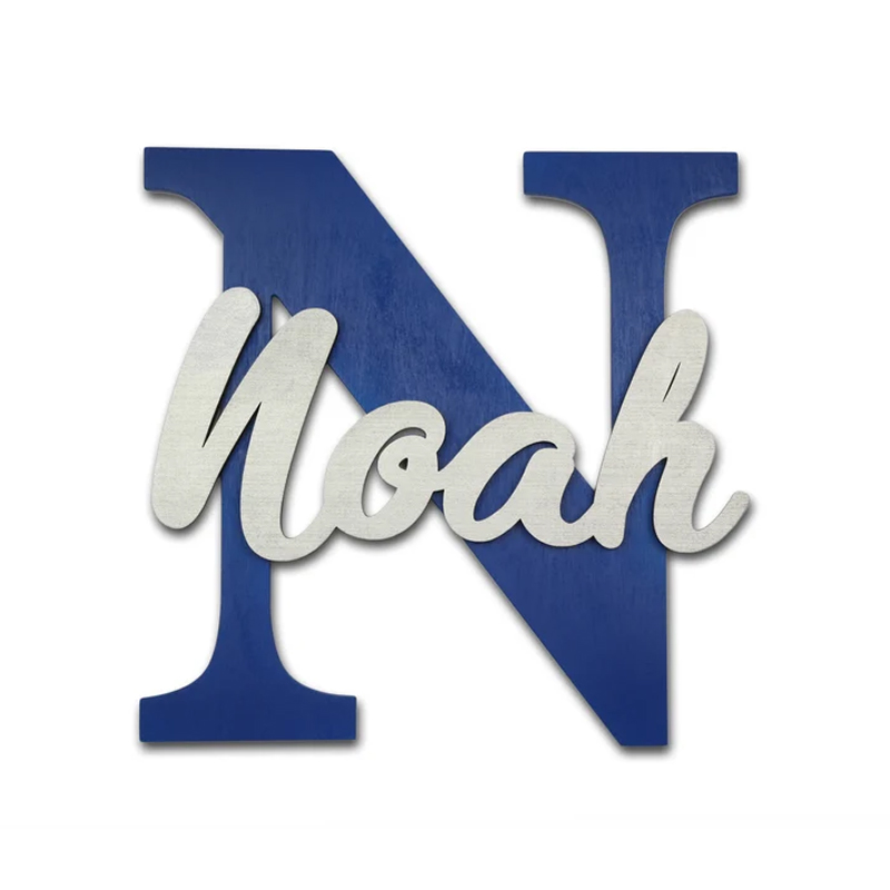 Wooden Letters, Baby Nursery W – обзор и цена Baby Nursery Name Letters