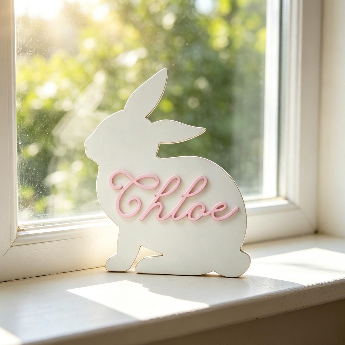 1Pc Custom Cute Bunny Name Woo – обзор и цена Baby Nursery Diy