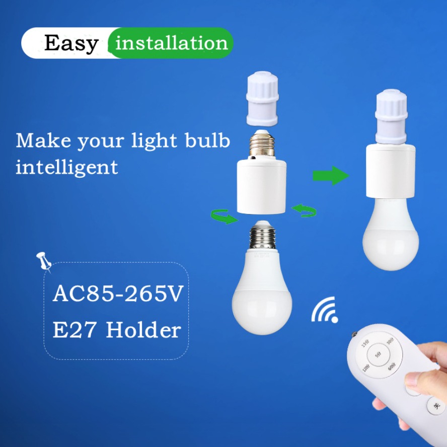 E27 60W Wireless Remote Contro – обзор и цена Baby Nursery Light