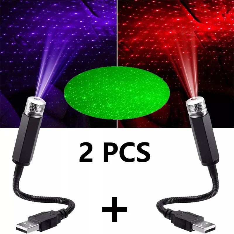 Mini Car LED Star Night Light  – обзор и цена Night Light Projector Stars