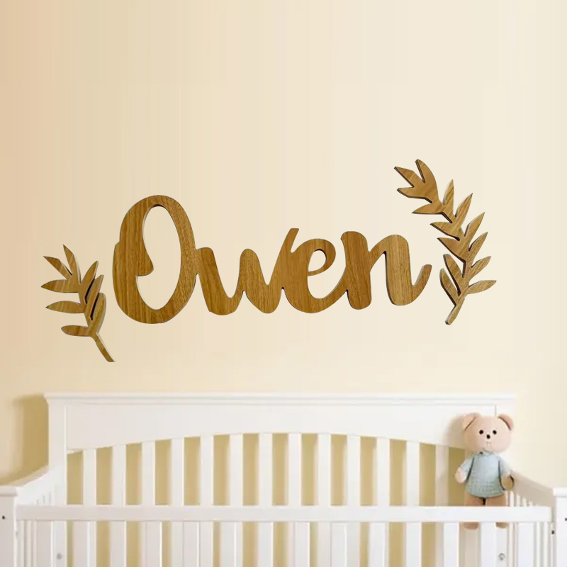 Custom Wooden Nameplate Person – обзор и цена Baby Nursery Name Letters