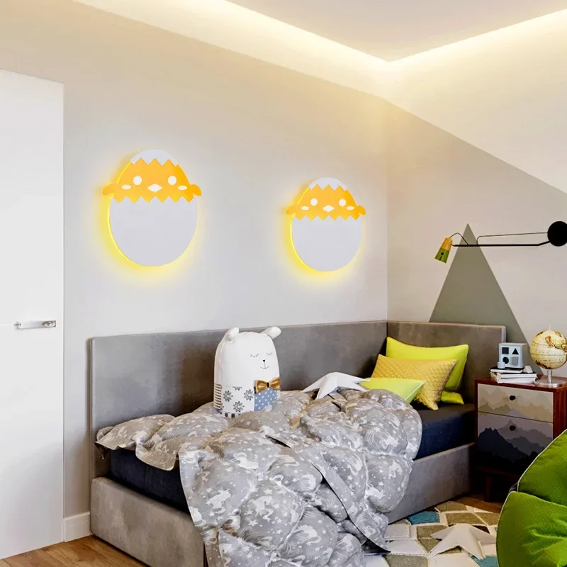 Cute Dinosaur Egg Wall Lamp, C – обзор и цена Baby Nursery Egg Light