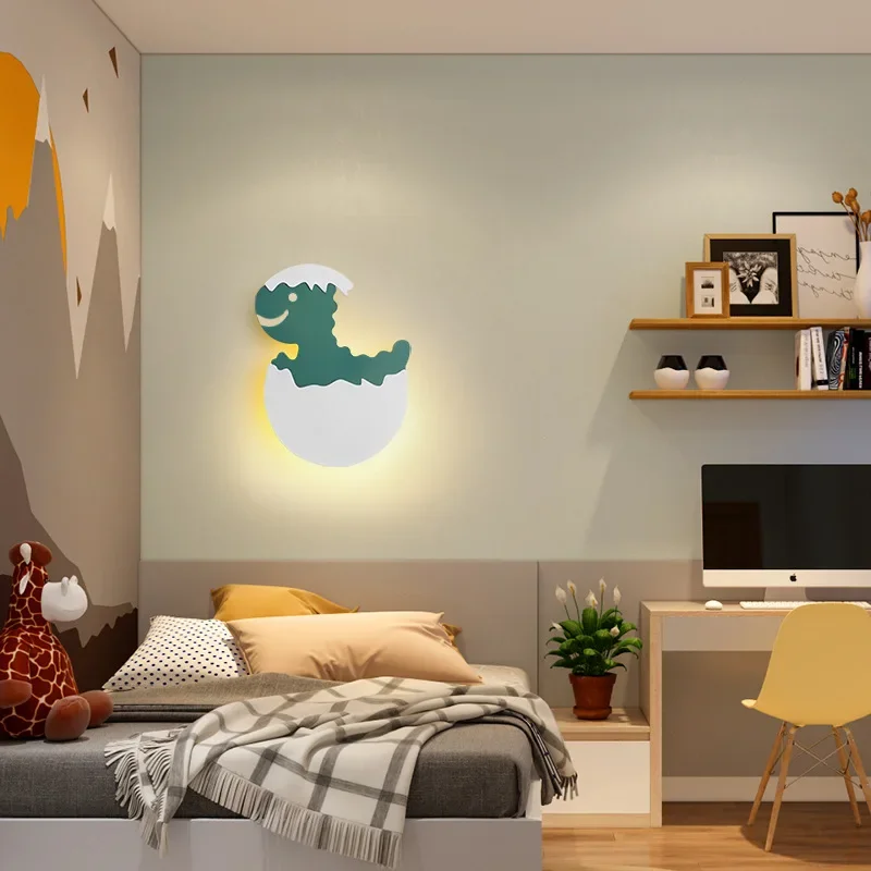 Cute Dinosaur Egg Wall Lamp, C – обзор и цена Baby Nursery Egg Light
