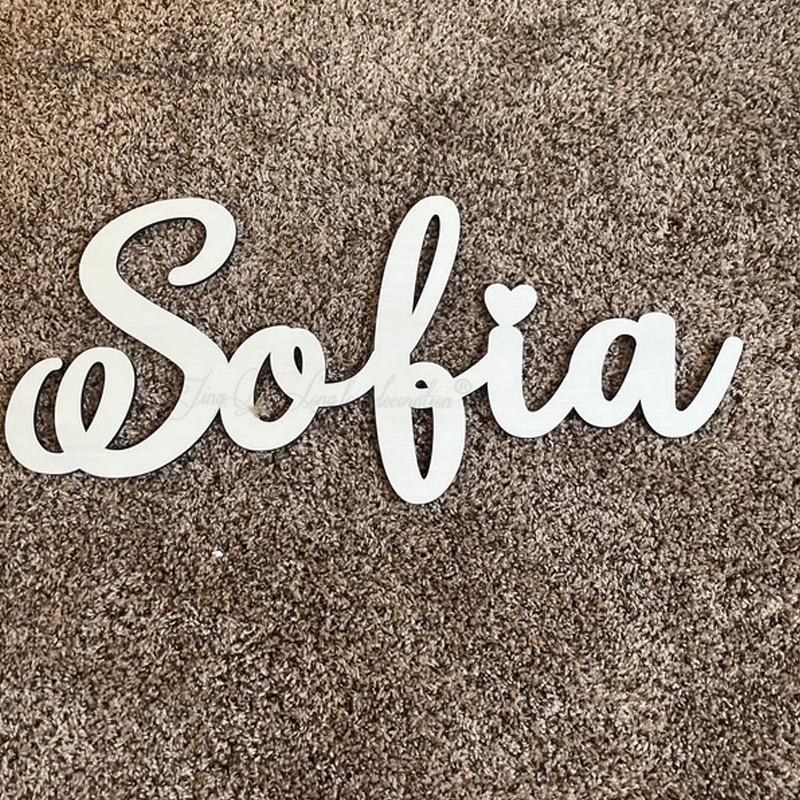 Name Sign Custom   for Nursery – обзор и цена Baby Nursery Name Letters