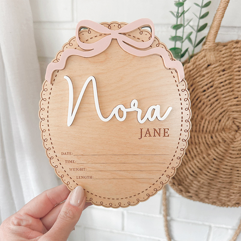 Custom Wooden Baby Name Sign B – обзор и цена Baby Nursery Hospital
