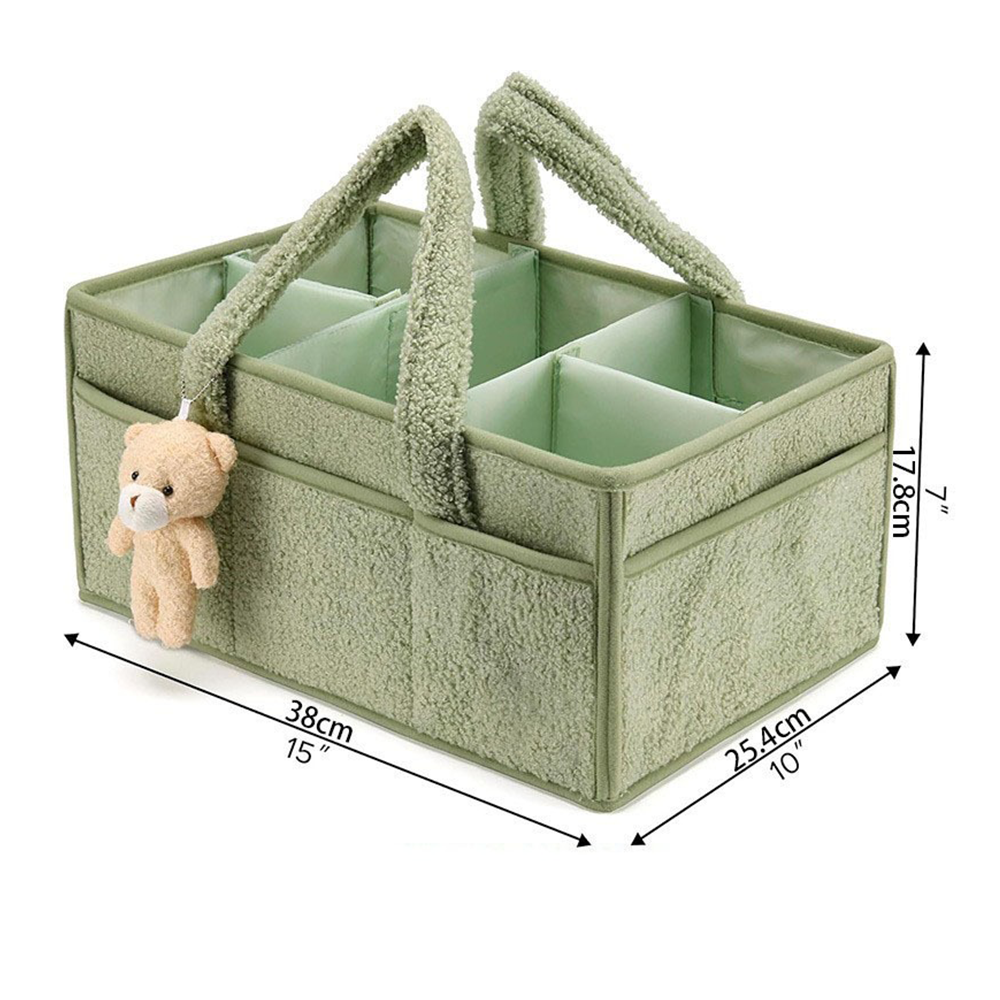 PANGDUBE Plush Diaper Stackers – обзор и цена Baby Nursery Organizer