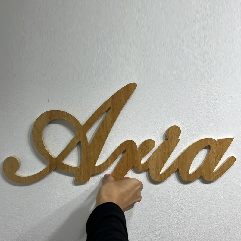 Custom name sign  Wooden name  – обзор и цена Baby Nursery Name Letters