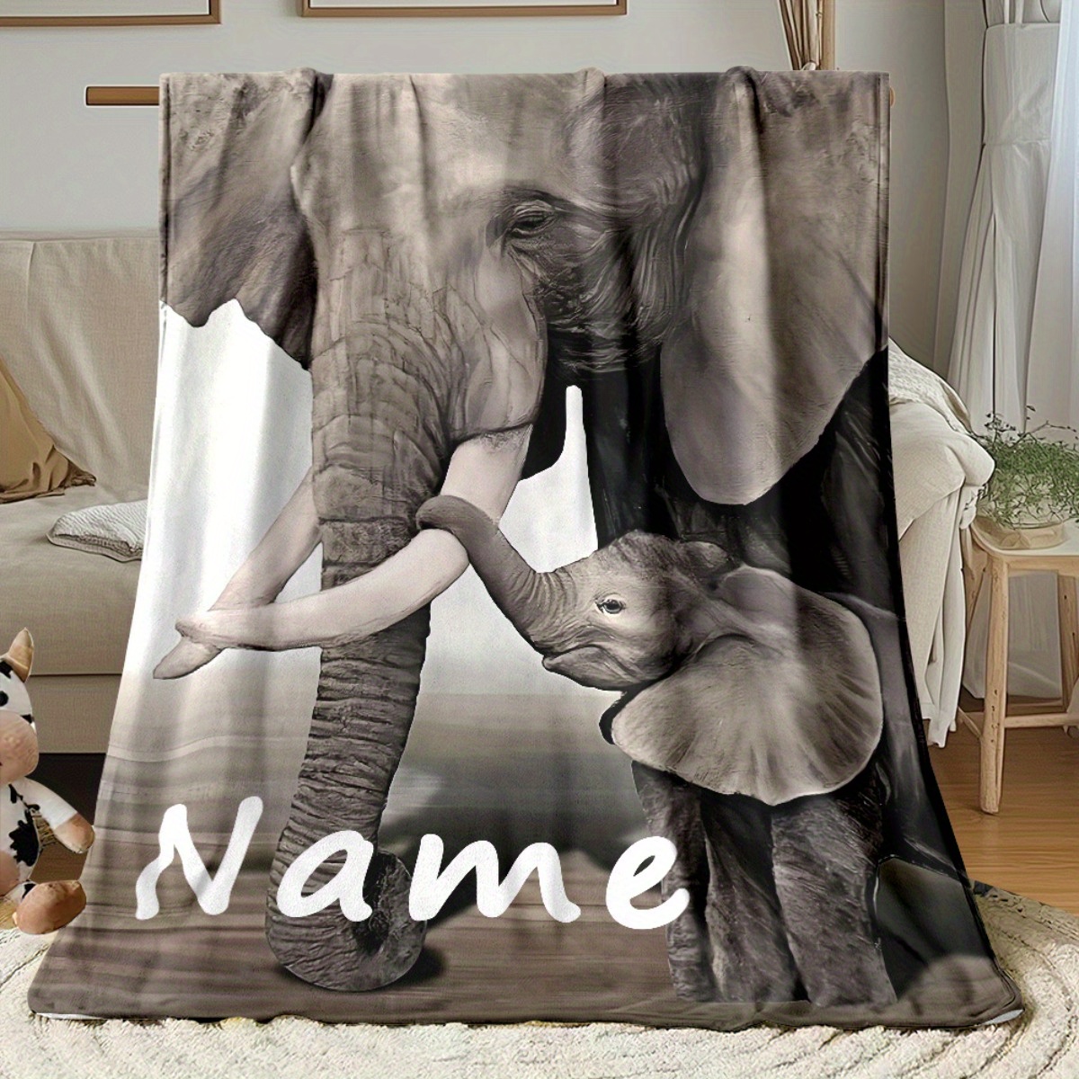 Personalized Name Elephant Fam – обзор и цена Baby Nursery Hospital