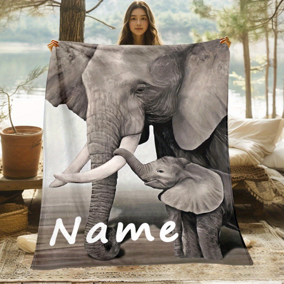 Personalized Name Elephant Fam – обзор и цена Baby Nursery Hospital