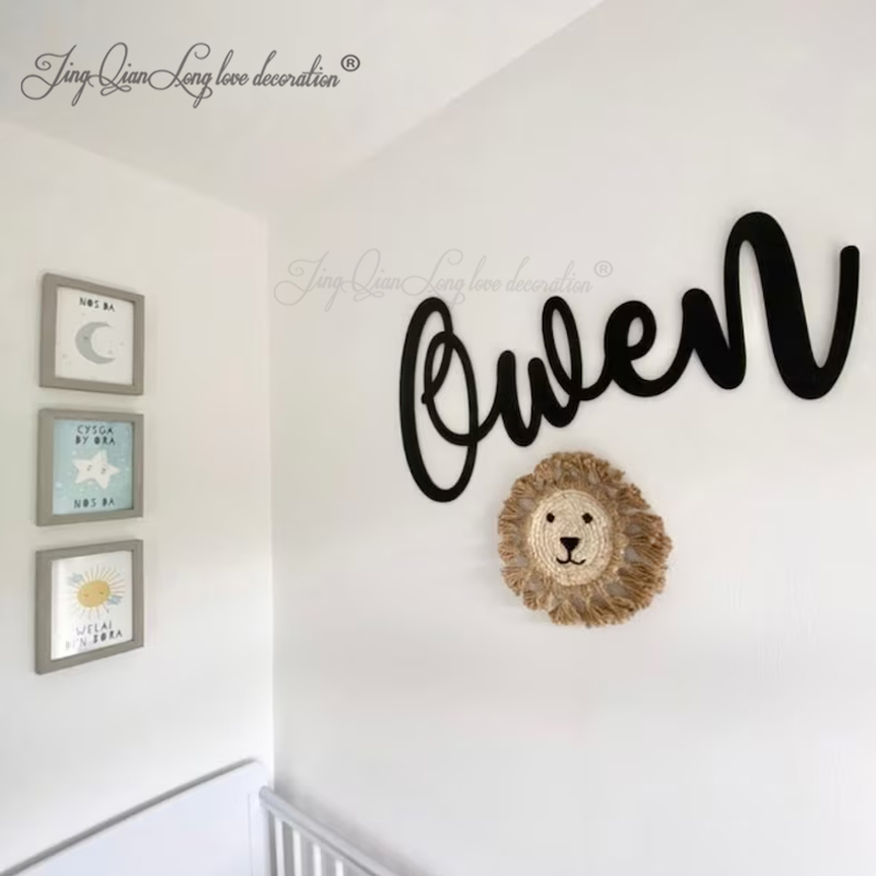 Custom Decorative Wooden Sign  – обзор и цена Baby Nursery Name Letters