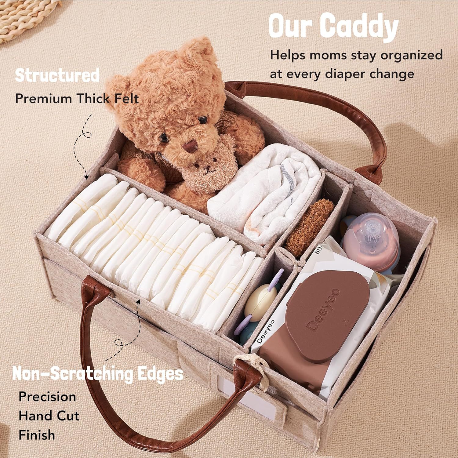 Baby Felt Storage Nursery Orga – обзор и цена Baby Nursery Organizer