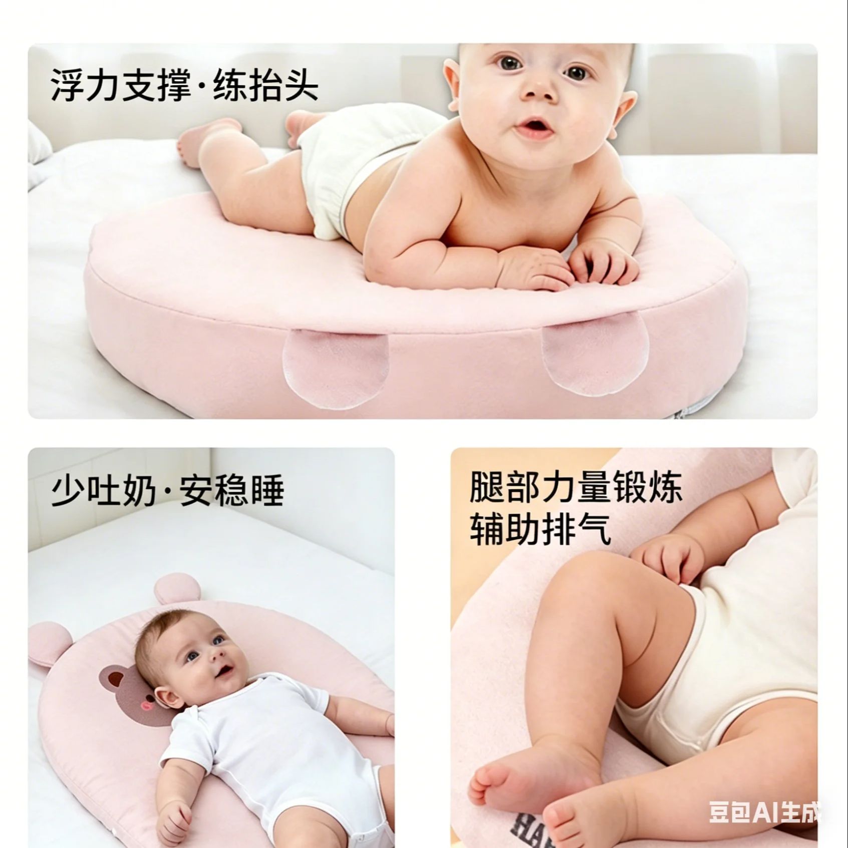 Comfortable Baby Lying Positio – обзор и цена Baby Nursery Pillow